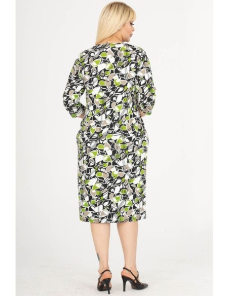 Suknelė su raštais