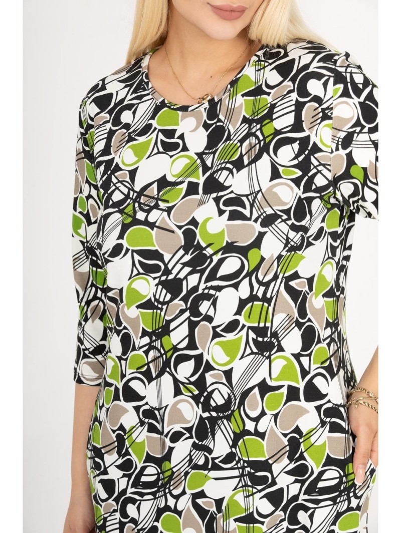 Suknelė su raštais