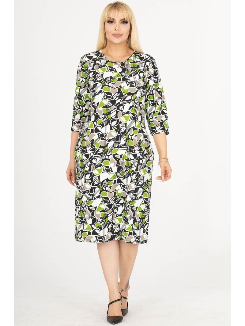 Suknelė su raštais