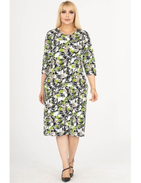 Suknelė su raštais