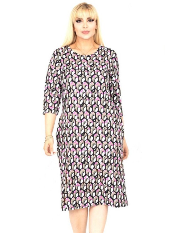 Suknelė su ornamentais