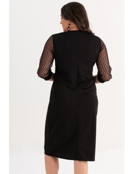 Juoda elegantiška suknelė ❤️ Suknelės apkūnioms