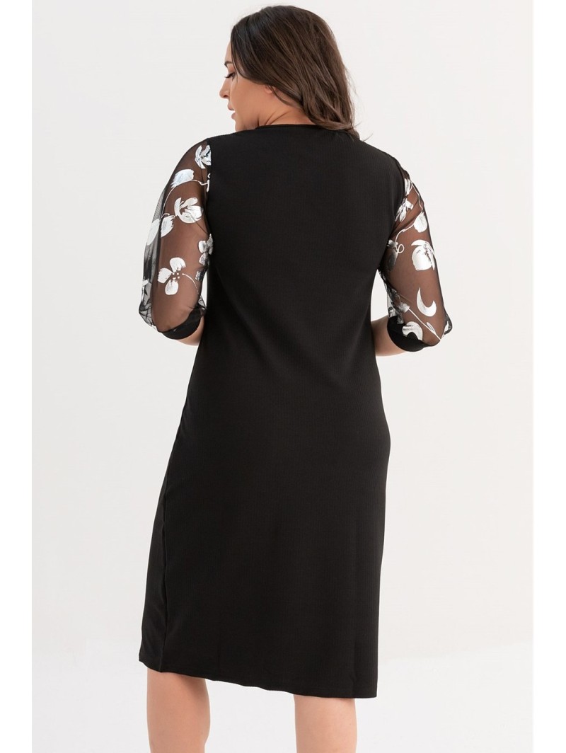 Juoda elegantiška suknelė ❤️ Suknelės apkūnioms