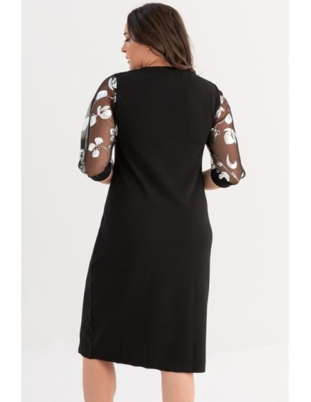 Juoda elegantiška suknelė ❤️ Suknelės apkūnioms
