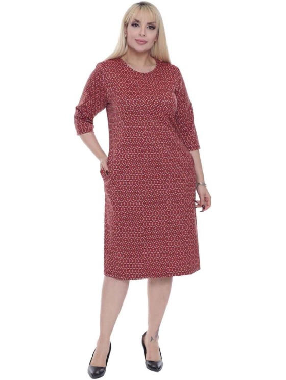 Raštuota suknelė su ornamentais 2