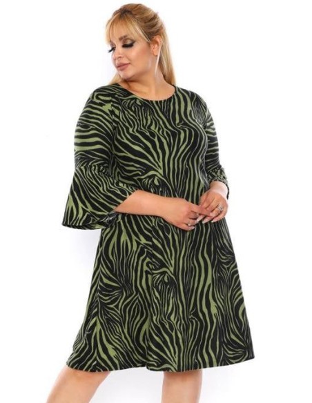 Marga suknelė ❤️ Suknelės apkūnioms