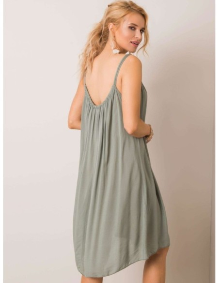 Sukienka-TW-SK-BI-81541.31-khaki