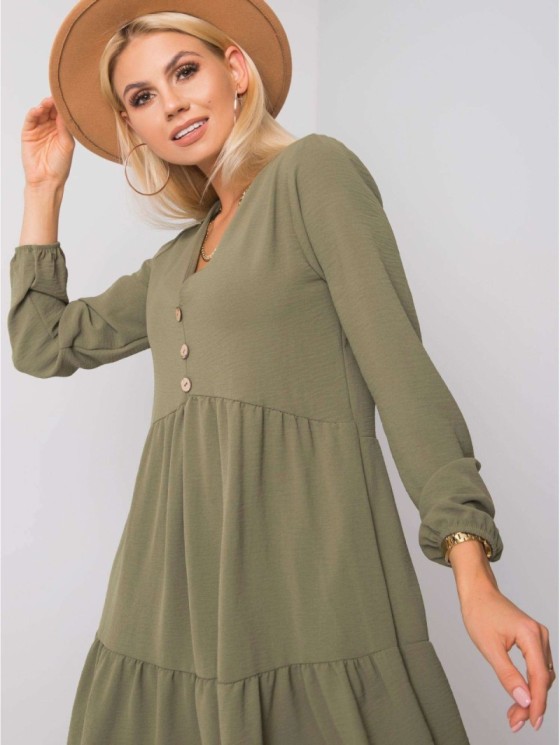 Suknelė-D50010F30264A-khaki