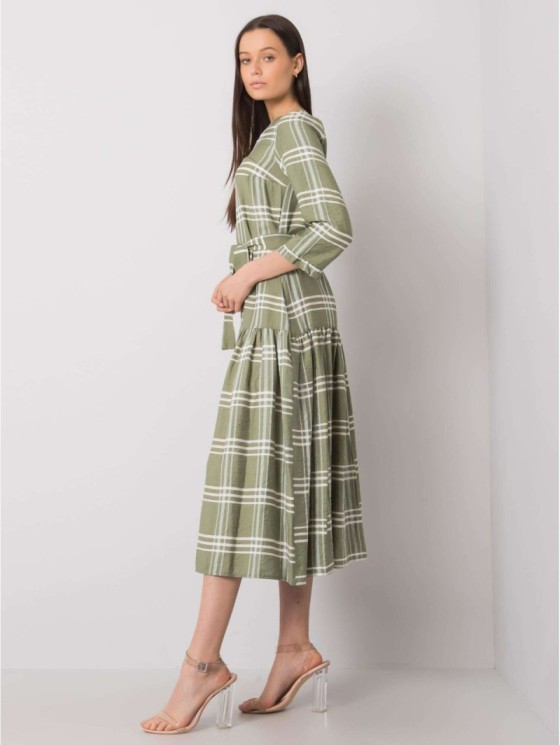 Sukienka-LK-SK-508074.39P-khaki 2