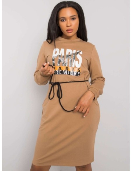 Sukienka-LK-SK-508299.30-camelowy
