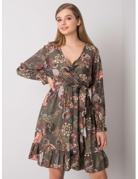 Sukienka-TW-SK-BI-H2515.38X-khaki