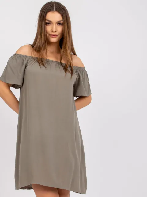 Suknelė-D73761M30145G-khaki 2