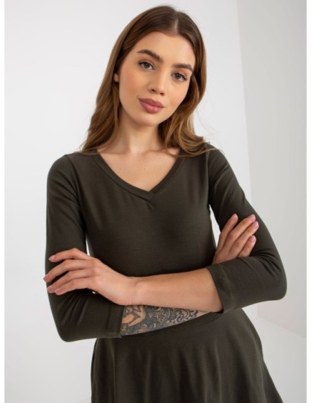Sukienka-EM-SK-HW/20-309.11P-khaki
