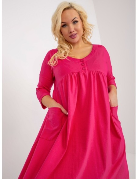 Sukienka-RV-SK-8529.37P-fuksjowy