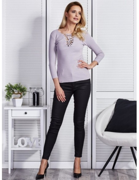 Bluzka-PL-BZ-4250.06-ciemny bezowy