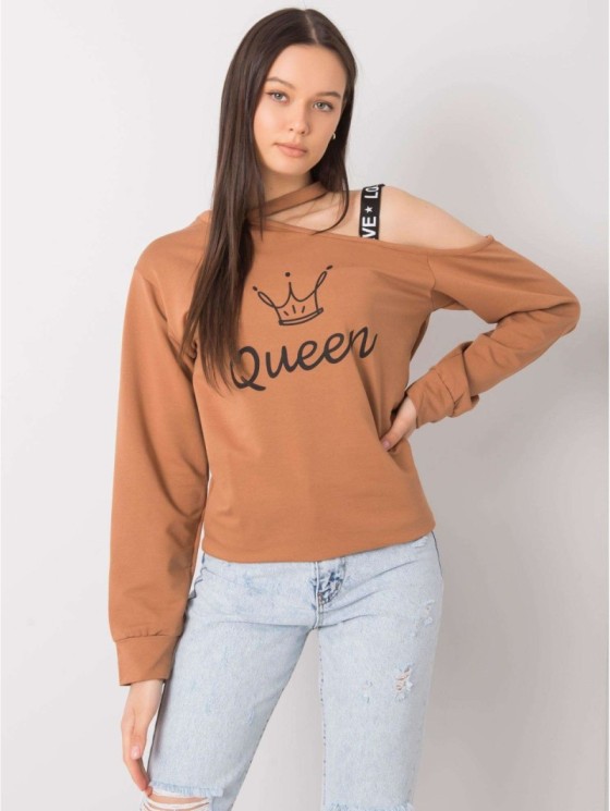 Bluzka-FA-BZ-6425.43P-camelowy 2