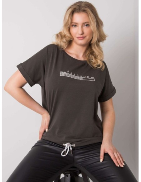 Bluzka-RV-BZ-6578.15P-ciemny khaki