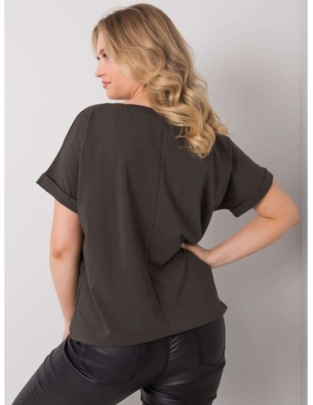 Bluzka-RV-BZ-6578.15P-ciemny khaki