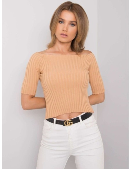 Bluzka-CA-BZ-1452.38P-camelowy