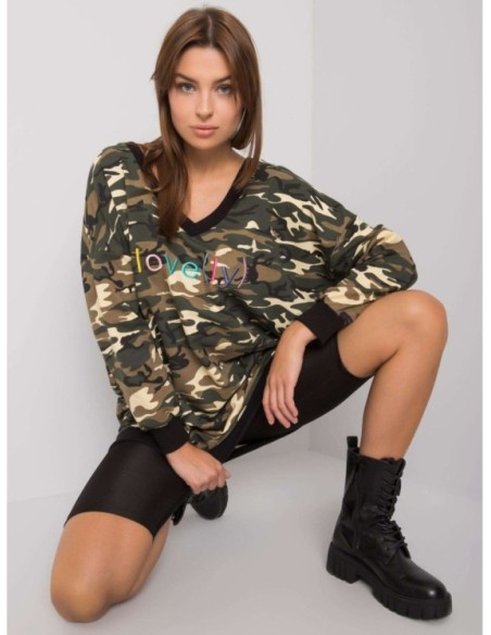 Tunika-FA-TU-7351.35P-ciemny khaki