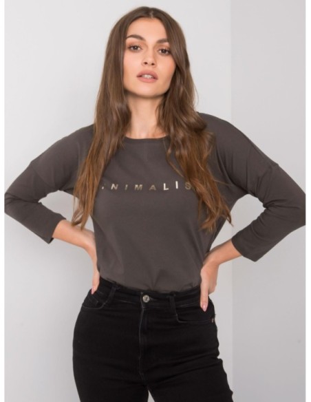 Bluzka-RV-BZ-0126.01P-ciemny khaki