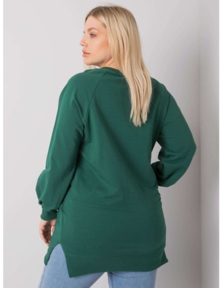 Bluzka-RV-BZ-7227.95-ciemny zielony