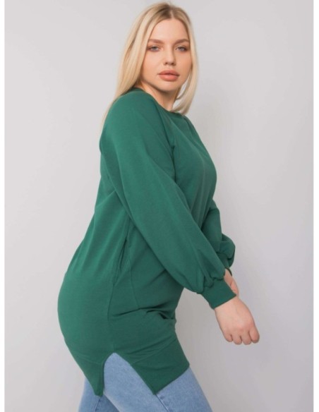 Bluzka-RV-BZ-7227.95-ciemny zielony