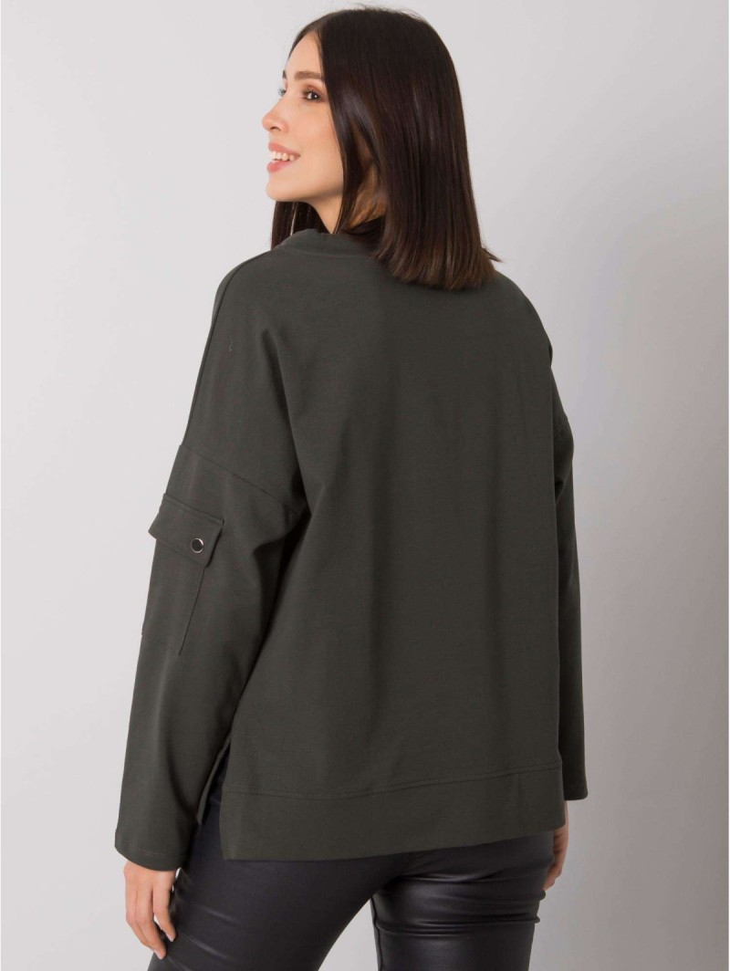 Bluzka-RV-BZ-7228.64-ciemny khaki