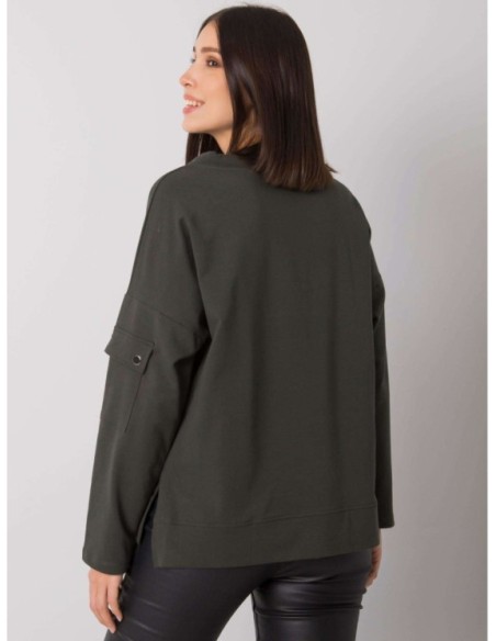 Bluzka-RV-BZ-7228.64-ciemny khaki