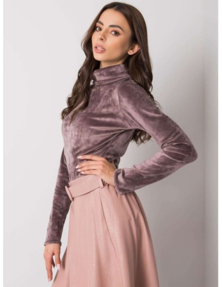 Bluzka-LK-BZ-508410.07P-ciemny bezowy