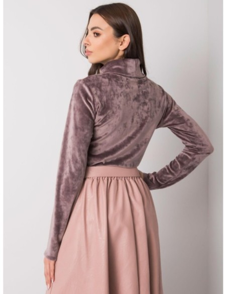 Bluzka-LK-BZ-508410.07P-ciemny bezowy