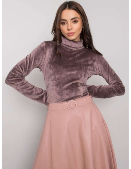 Bluzka-LK-BZ-508410.07P-ciemny bezowy