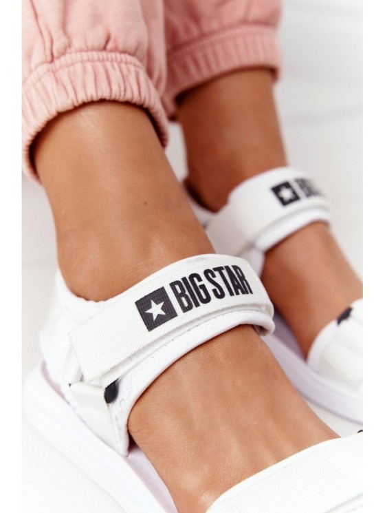 Women's Sport Sandals Big Star HH274A026 White 2
