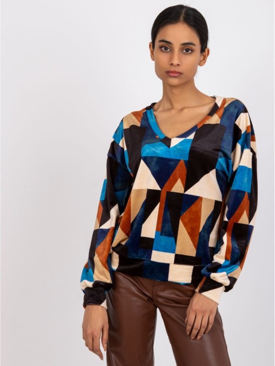 Bluzka-DHJ-BZ-6550.74P-granatowy 2