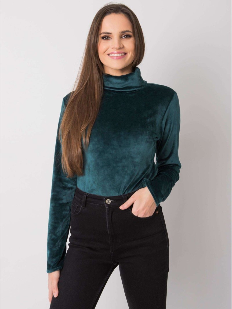 Bluzka-LK-BZ-508410.07P-ciemny zielony