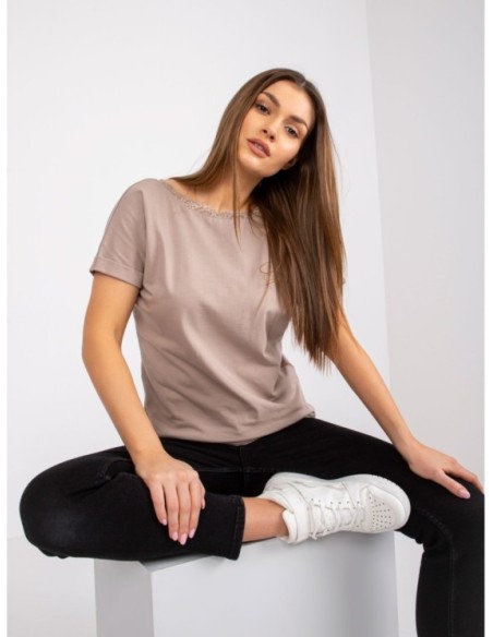 Bluzka-RV-BZ-7544.00-ciemny bezowy