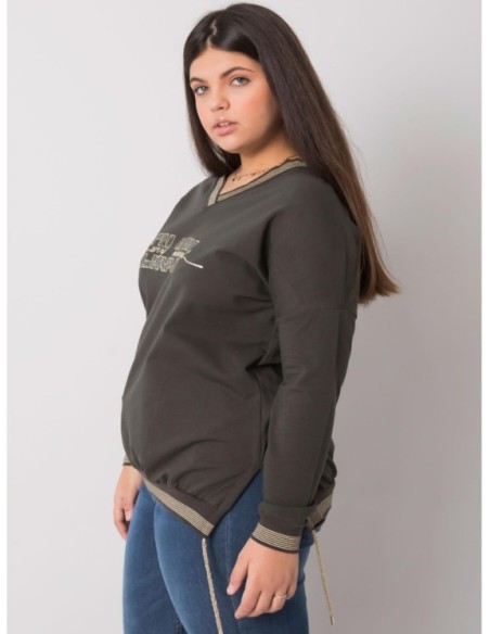 Bluzka-RV-BZ-7157.87P-ciemny khaki