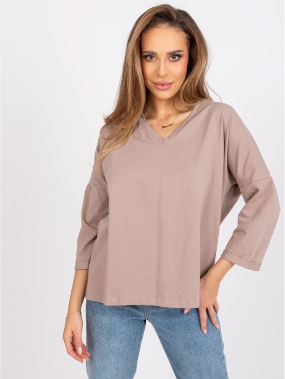 Bluzka-RV-BZ-7558.30-ciemny bezowy 2