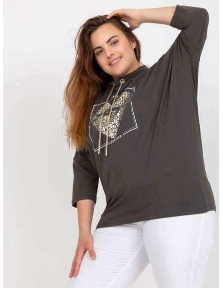 Bluzka-RV-BZ-7485.13P-ciemny khaki