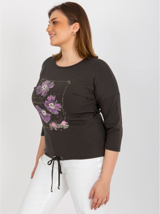 Bluzka-RV-BZ-8457.47P-ciemny khaki 2