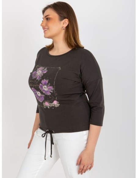 Bluzka-RV-BZ-8457.47P-ciemny khaki