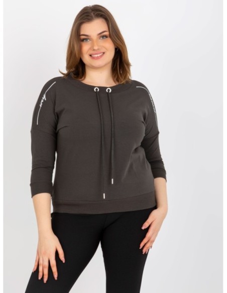 Bluzka-RV-BZ-8459.10X-ciemny khaki