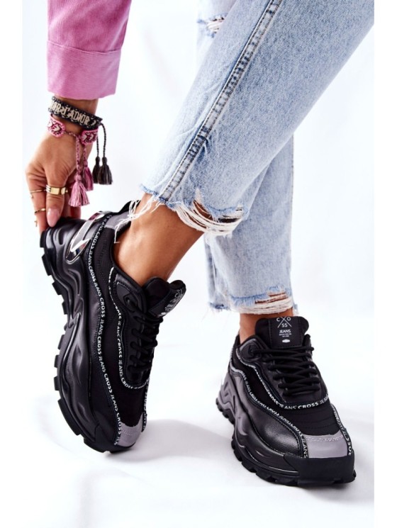 Women's Sneakers Cross Jeans II2R4018C Black 2