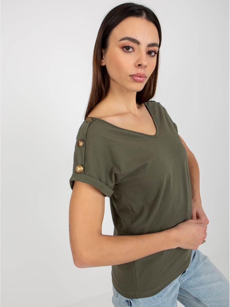 Bluzka-TW-BZ-BL-1006.56-ciemny khaki