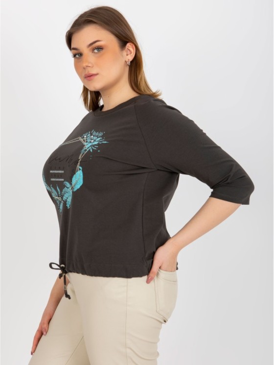 Bluzka-RV-BZ-8458.01P-ciemny khaki 2