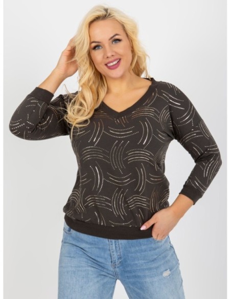 Bluzka-RV-BZ-8514.04P-ciemny khaki