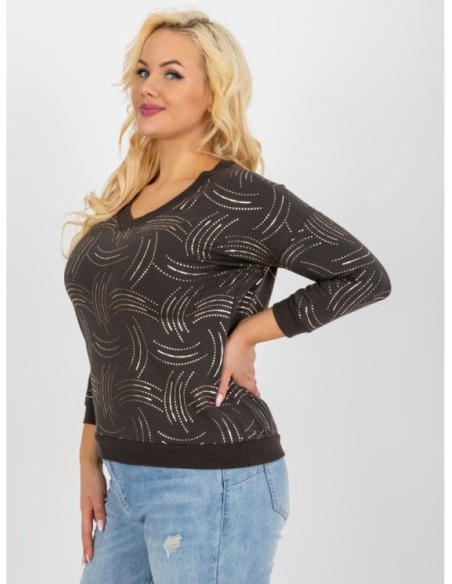 Bluzka-RV-BZ-8514.04P-ciemny khaki
