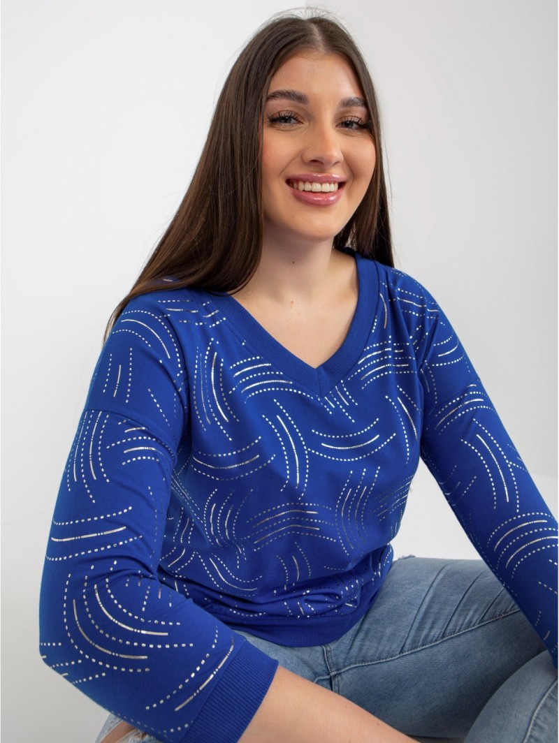 Bluzka-RV-BZ-8514.04P-ciemny niebieski