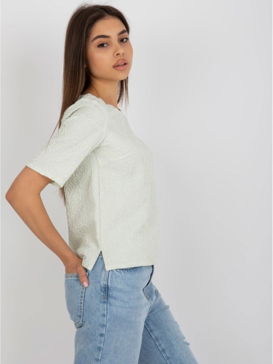 Bluzka-LK-BZ-505865.43P-pistacjowy 2