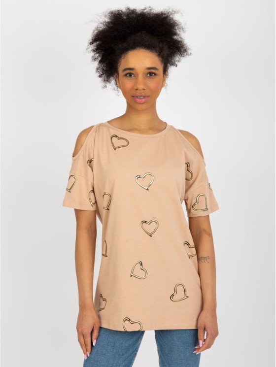Bluzka-FA-BZ-8452.77-camelowy 2
